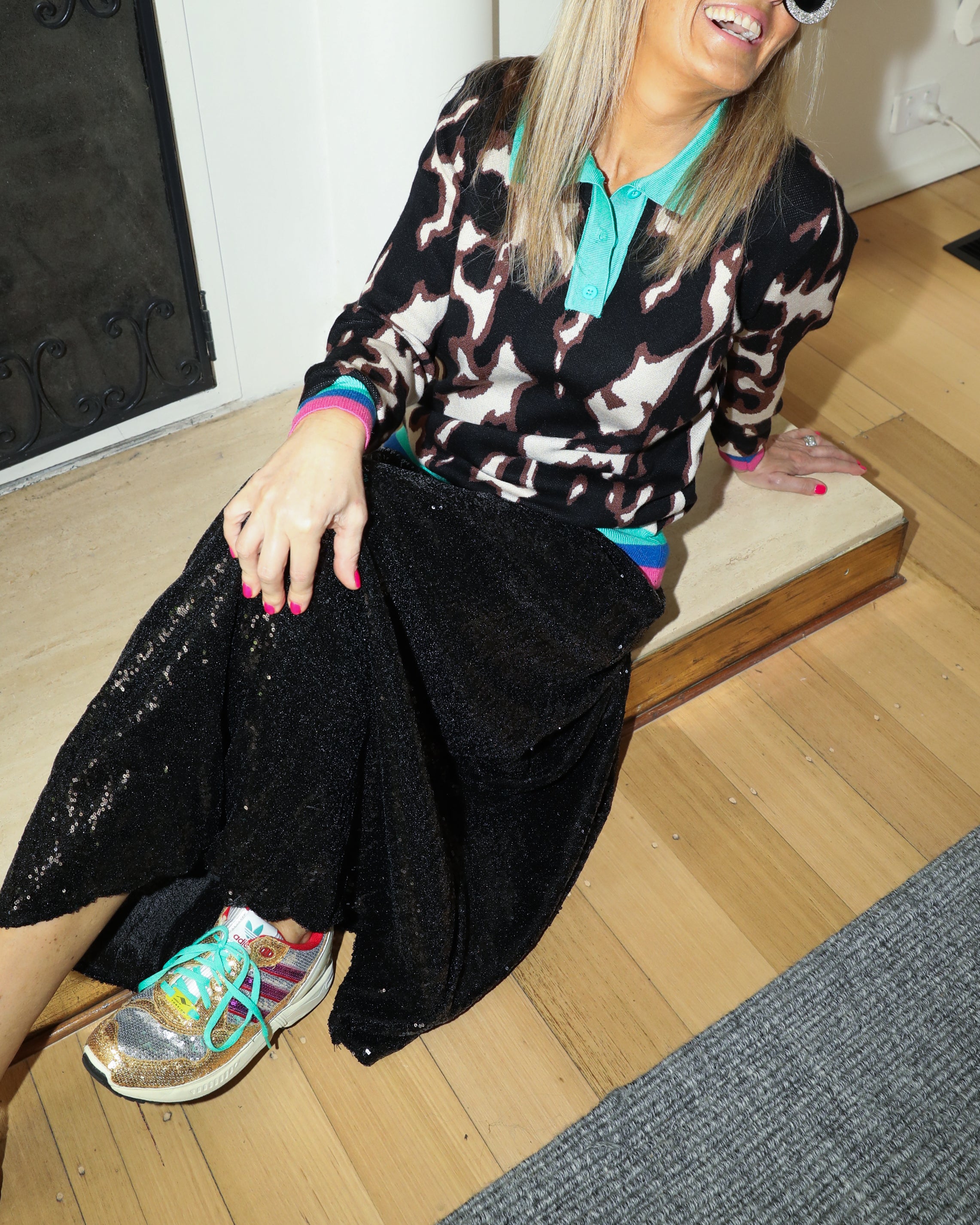 Circus Leopard Knit Jumper