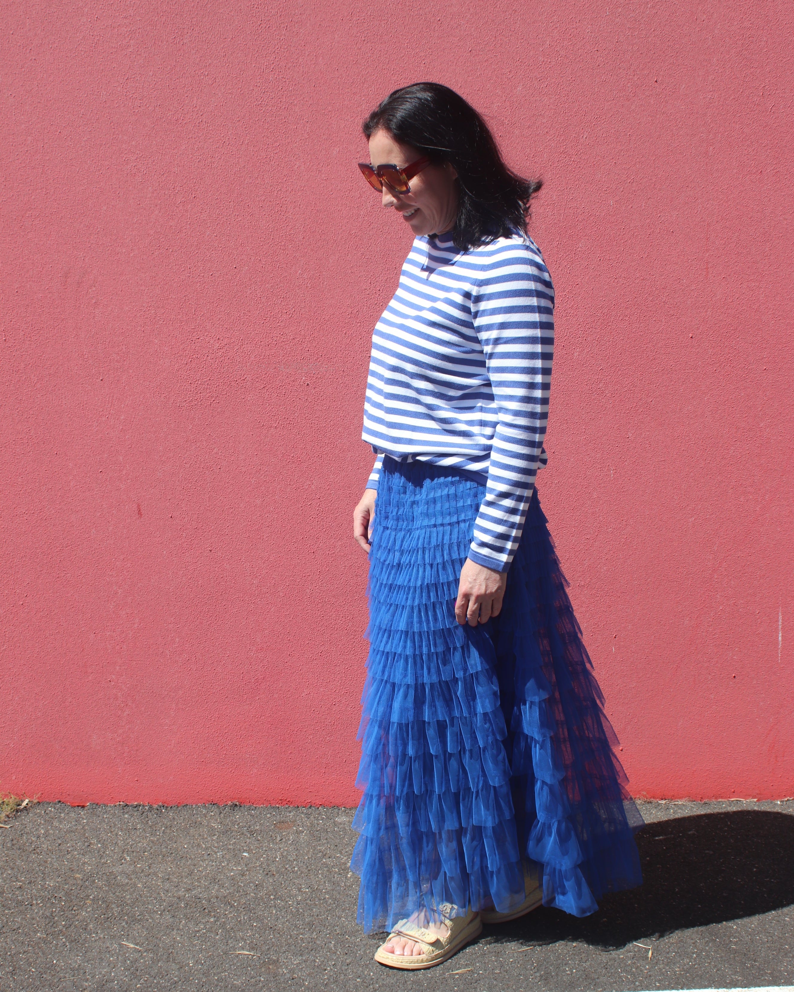 Firework Skirt - Royal Blue