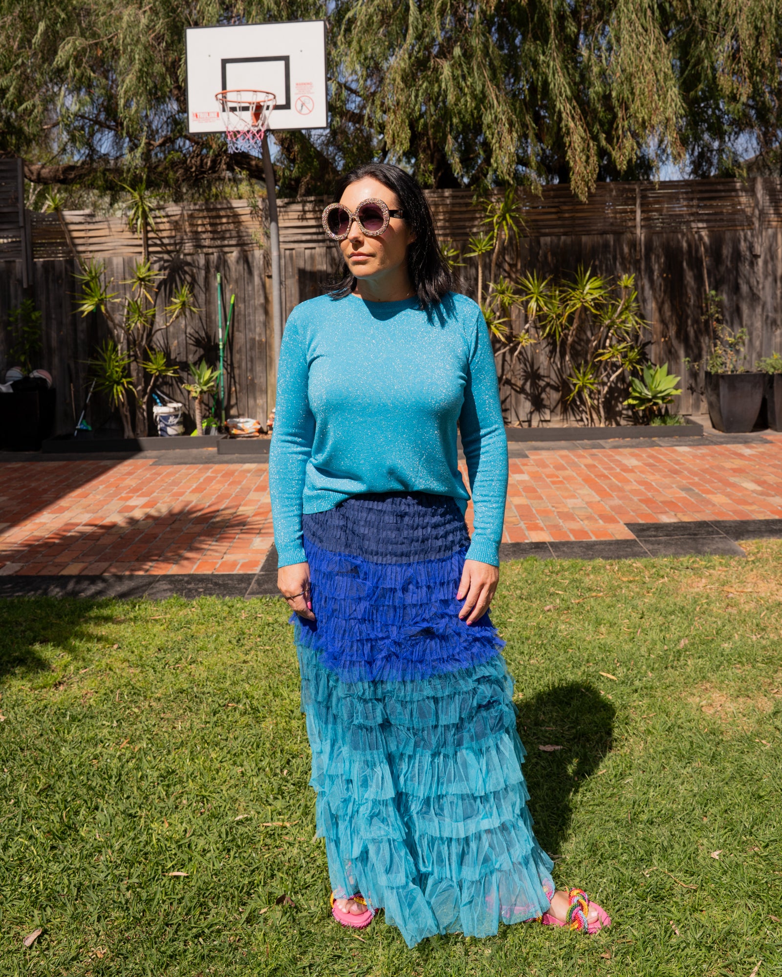 Lurex Long Sleeve - Bora Bora