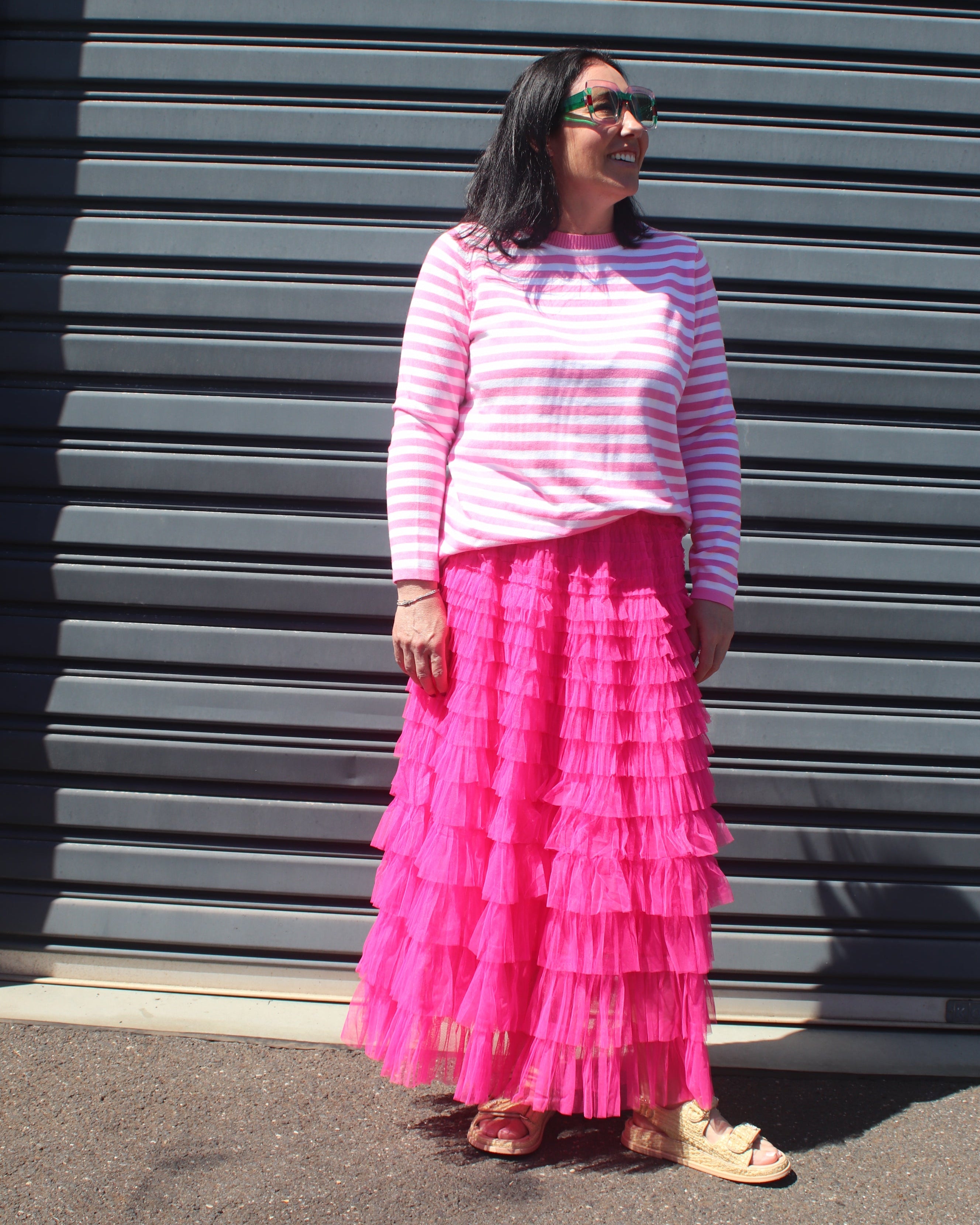 Firework Skirt - Hot Pink