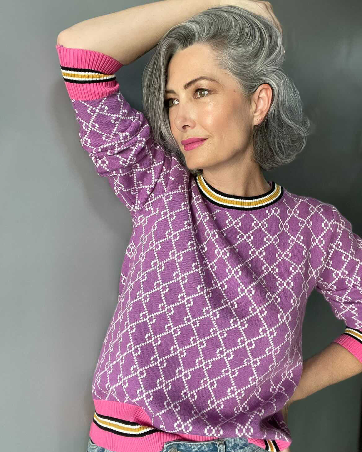 Frankie's Forever Knit - Mulberry