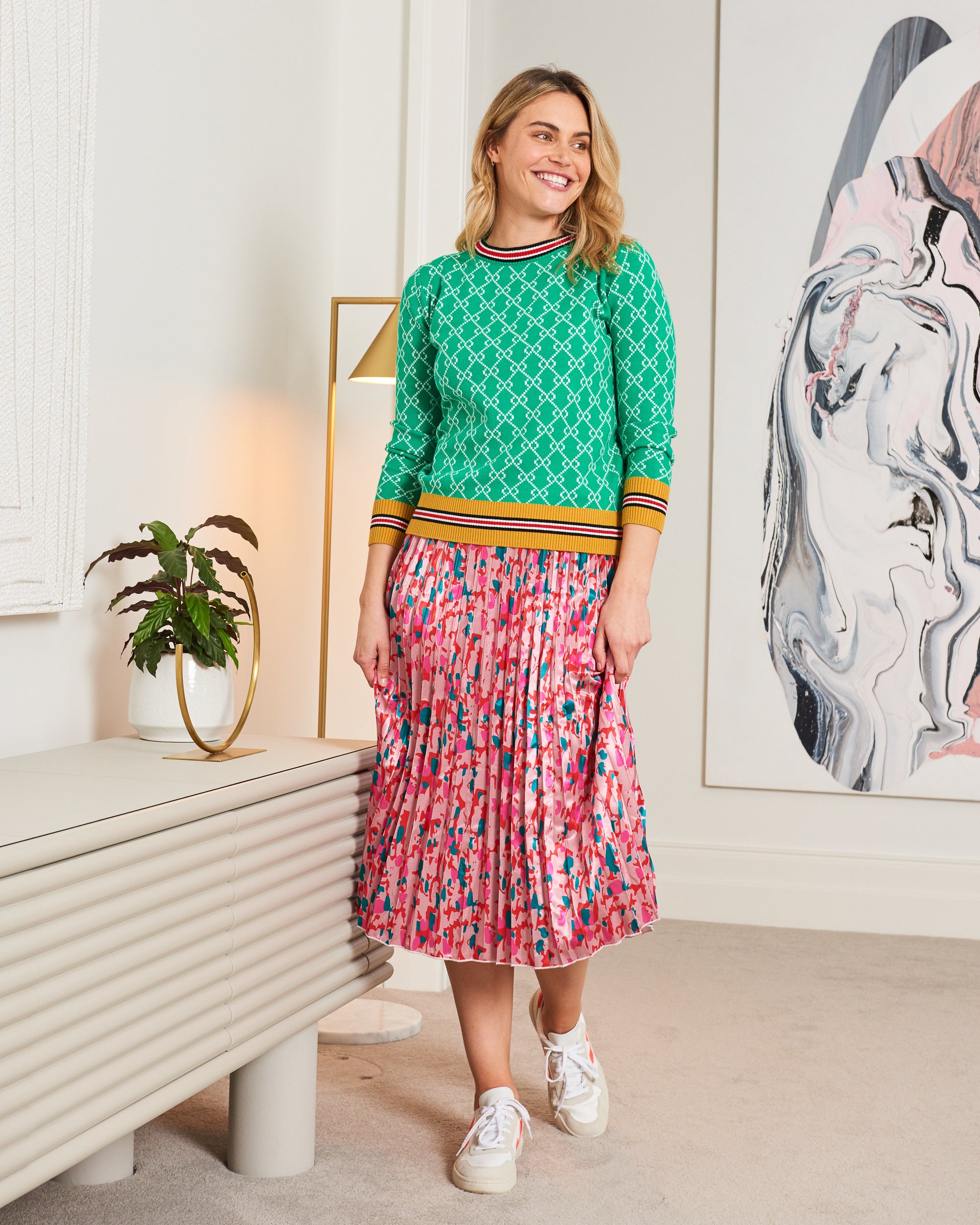 Frankie's Forever Knit - Green