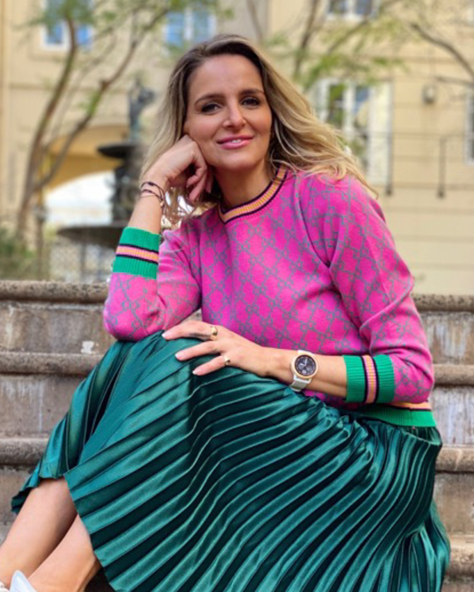 Frankie's Forever Knit - Hot Pink