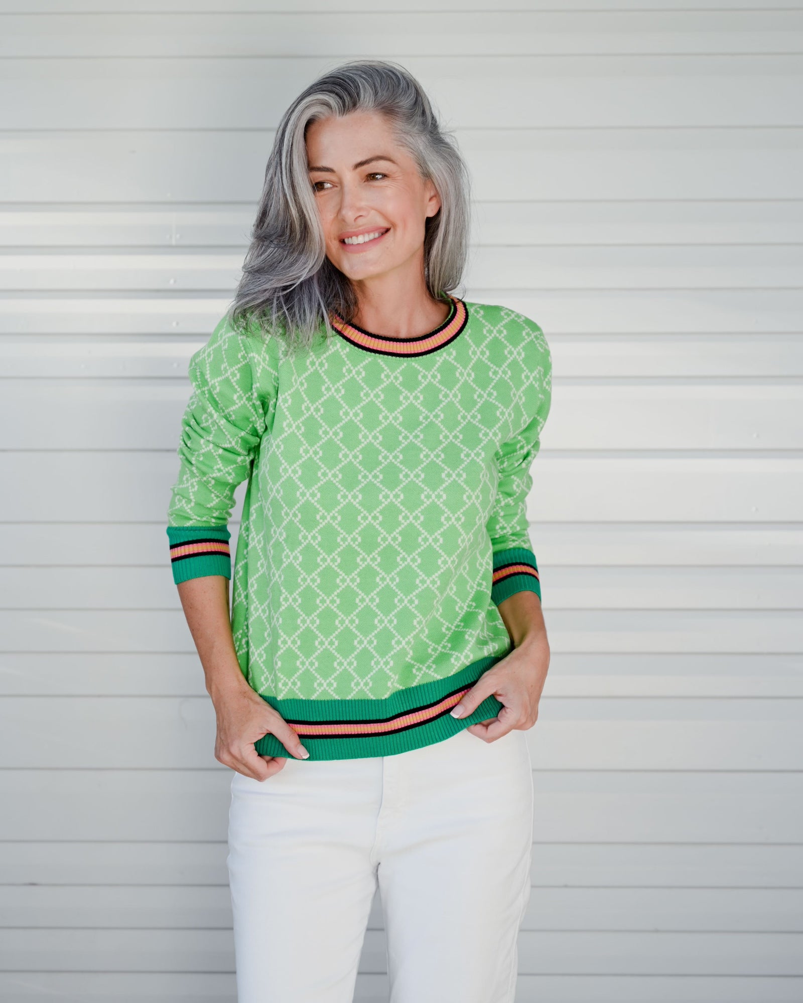 Frankie's Forever Knit - Spring Green