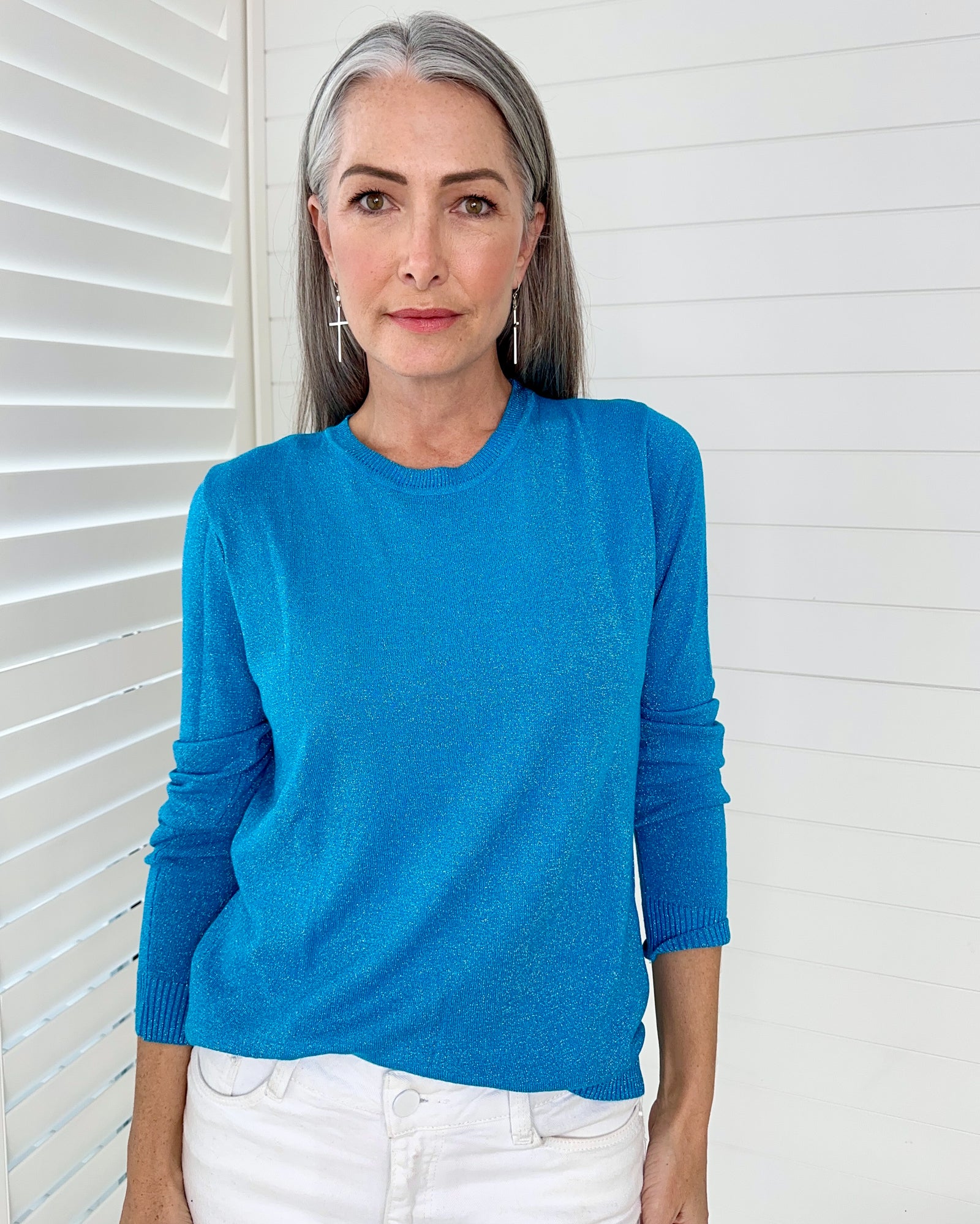 Lurex Long Sleeve -  Maldives