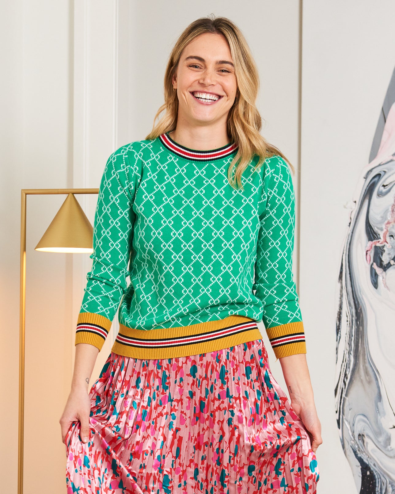 Frankie's Forever Knit - Green