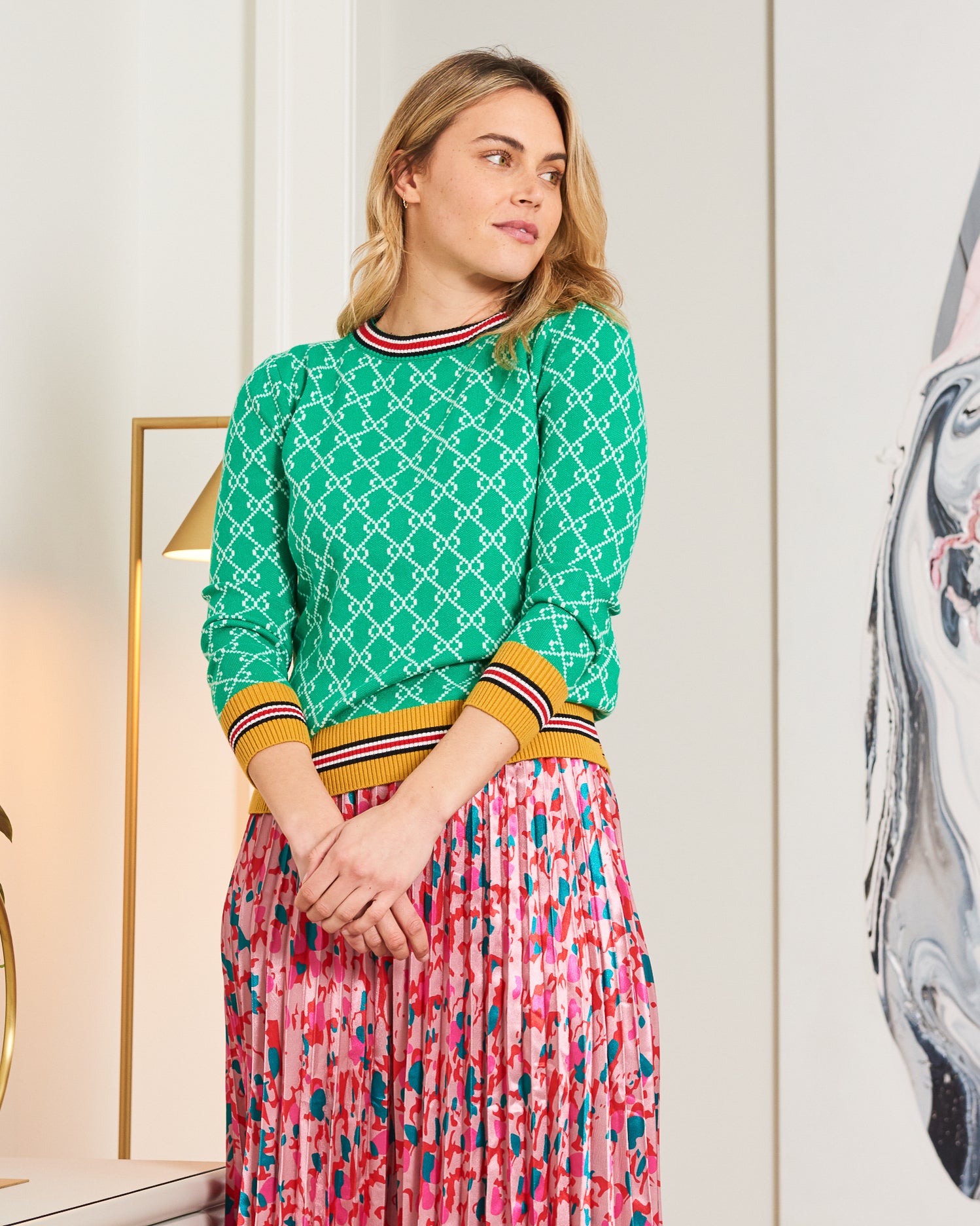 Frankie's Forever Knit - Green