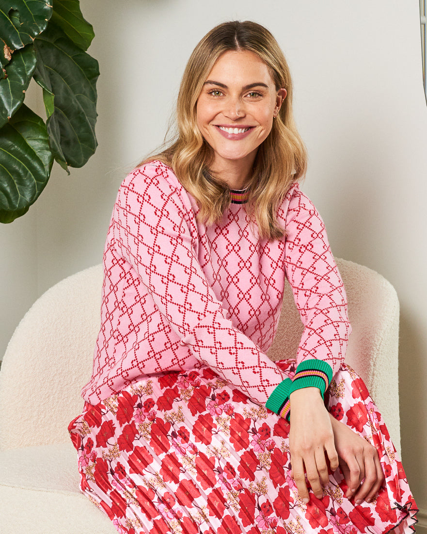 Frankie's Forever Knit - Pink