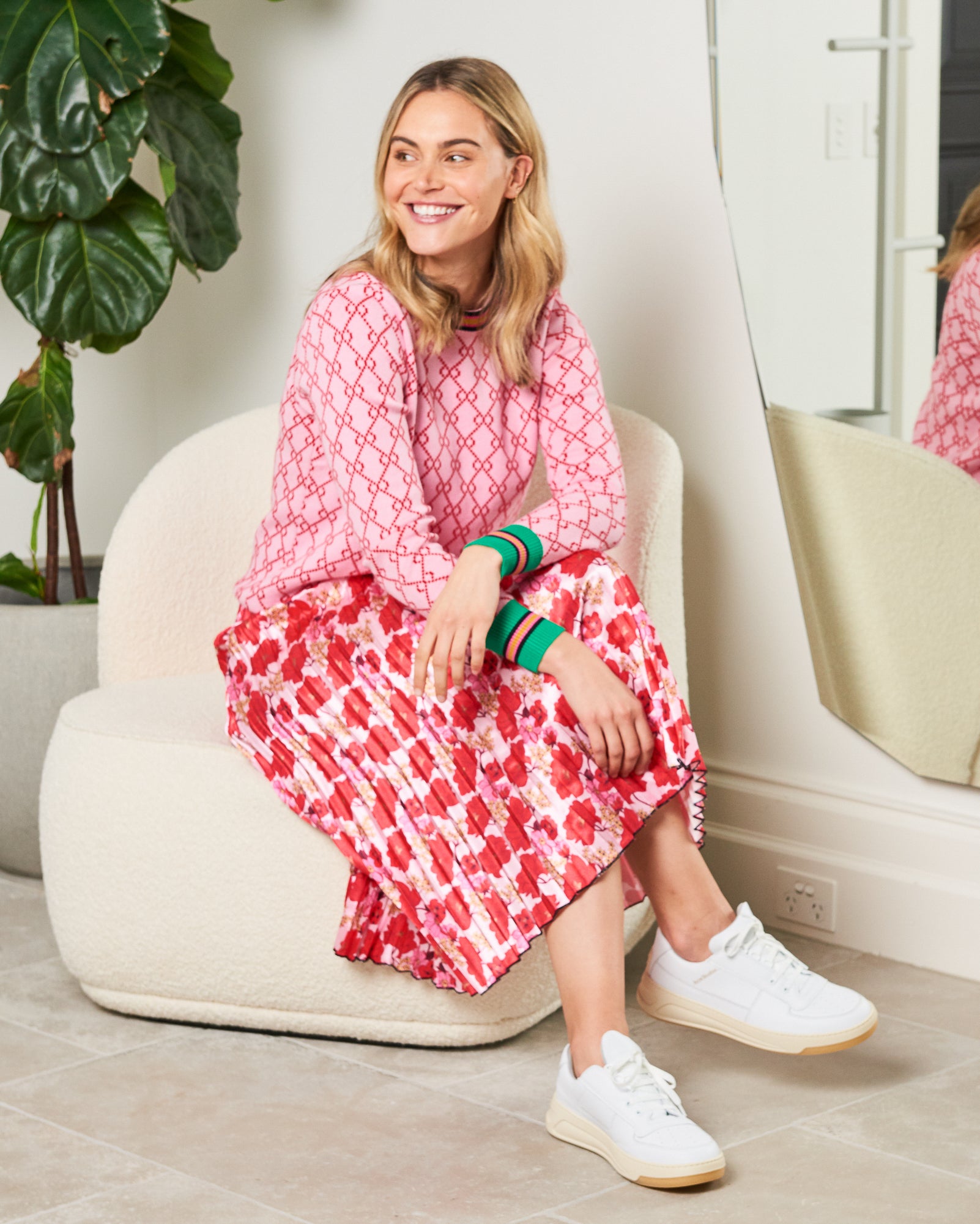 Frankie's Forever Knit - Pink