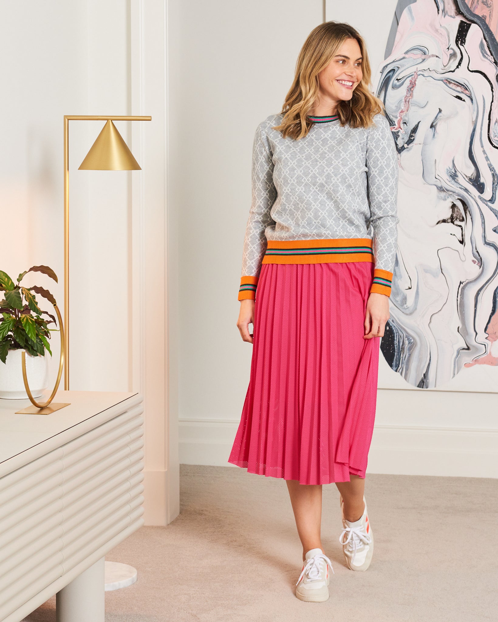 Frankie's Forever Knit - Grey Marle