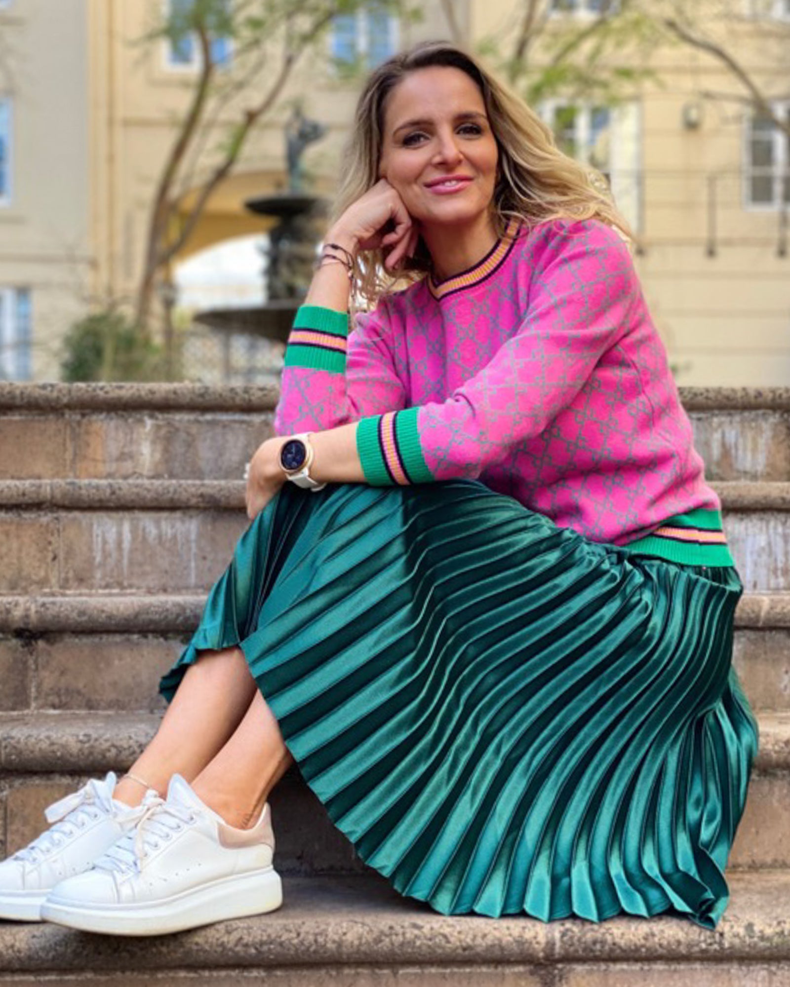 Frankie's Forever Knit - Hot Pink