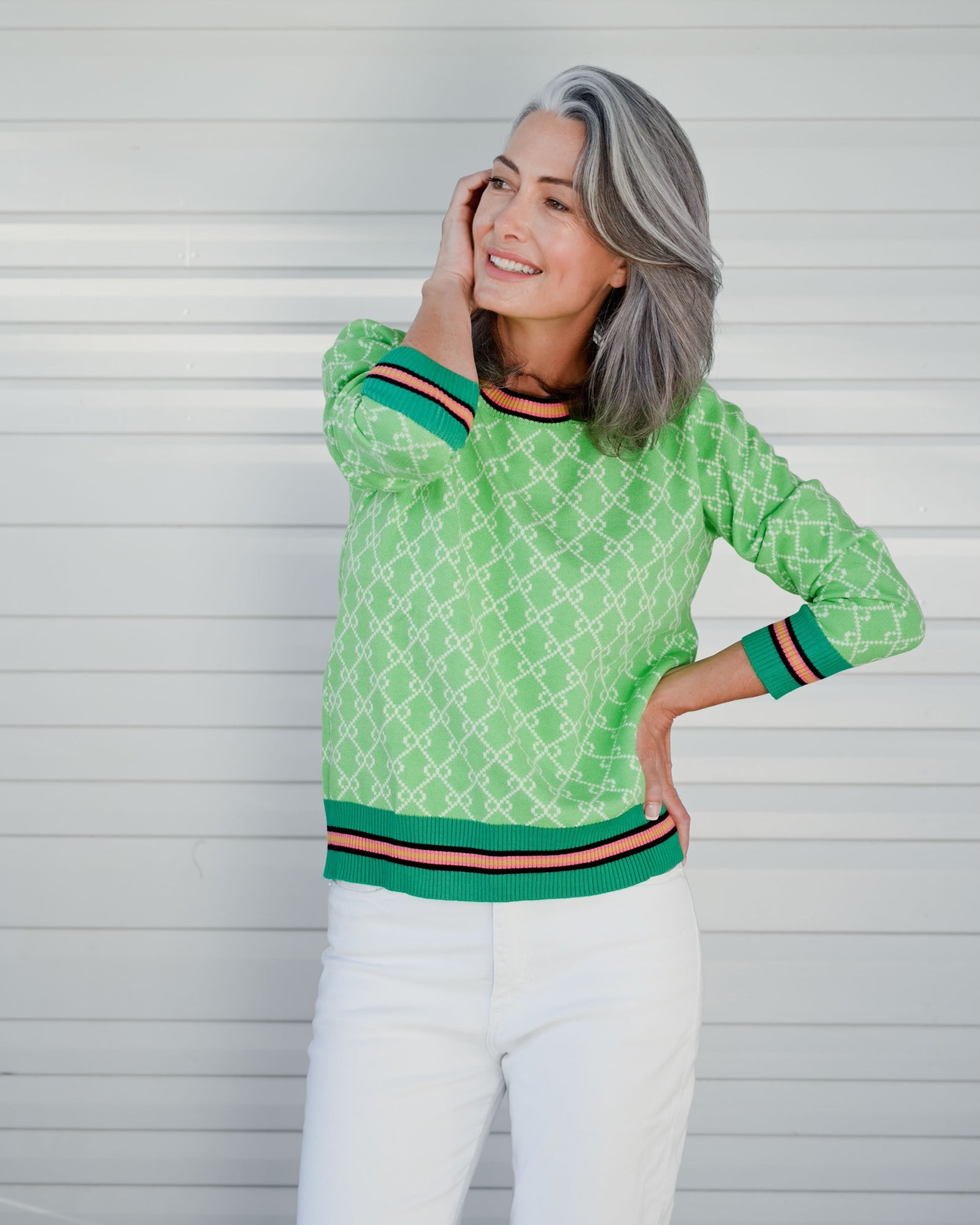Frankie's Forever Knit - Spring Green